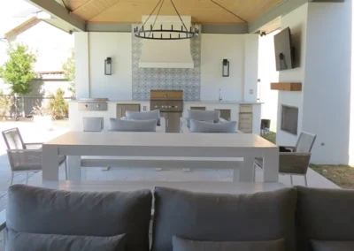 Patio Seating by Pool